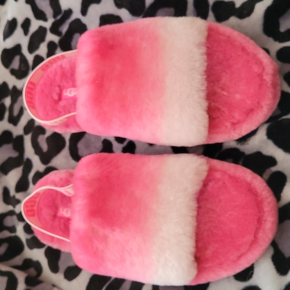 Pink UGG slippers